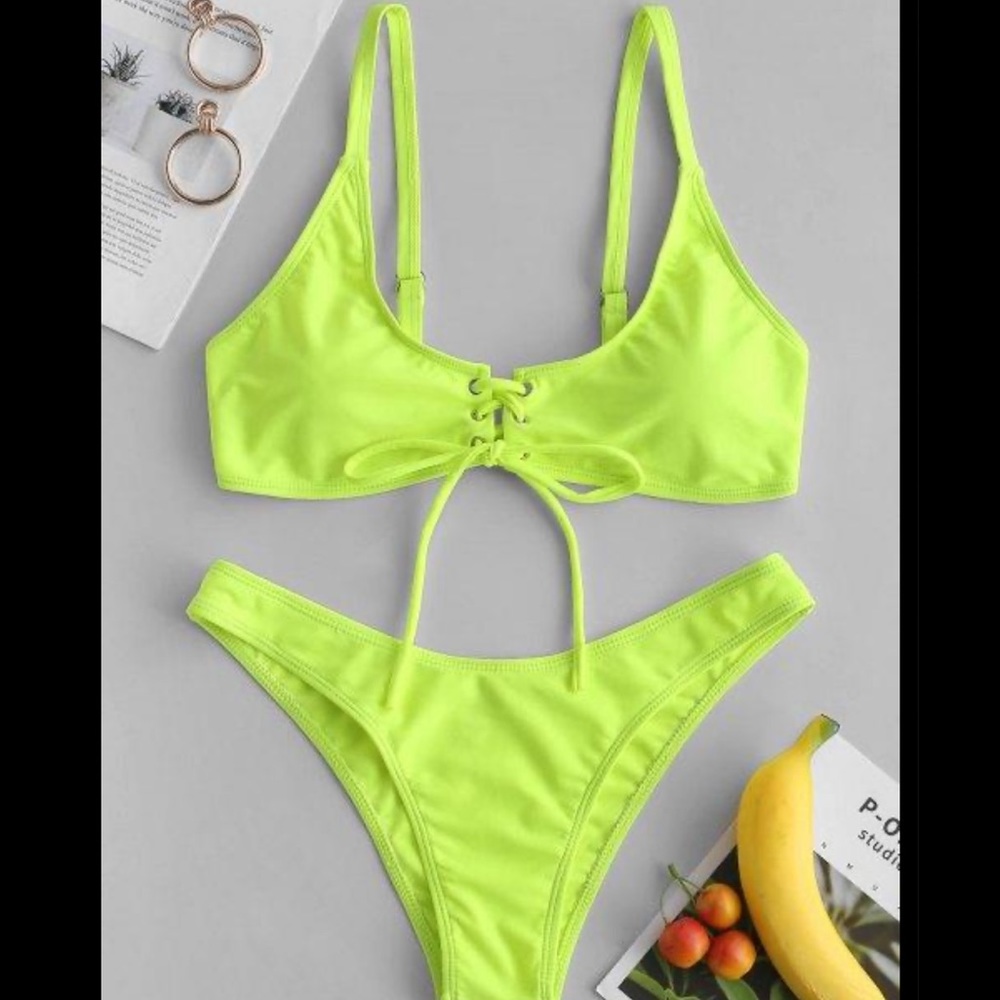 New neon bikini